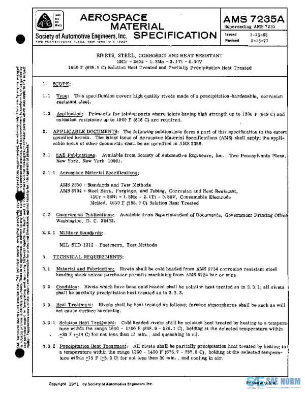 SAE AMS7235A PDF