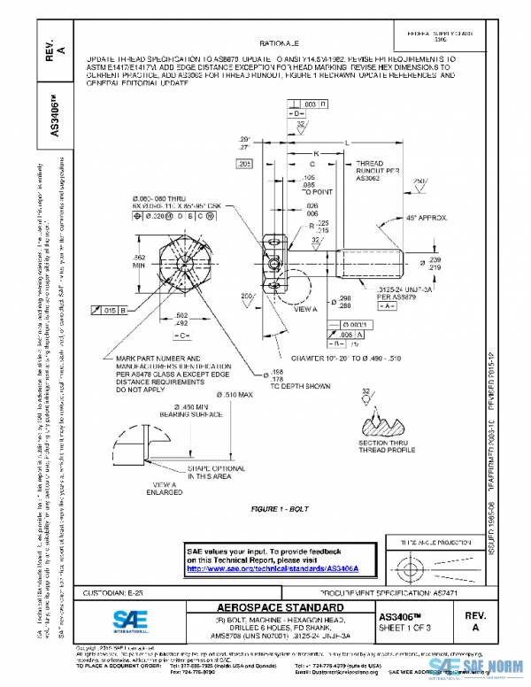 SAE AS3406A PDF SAE AS3406A PDF