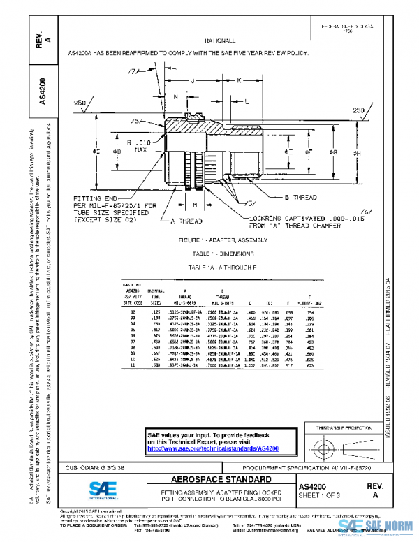 SAE AS4200A PDF