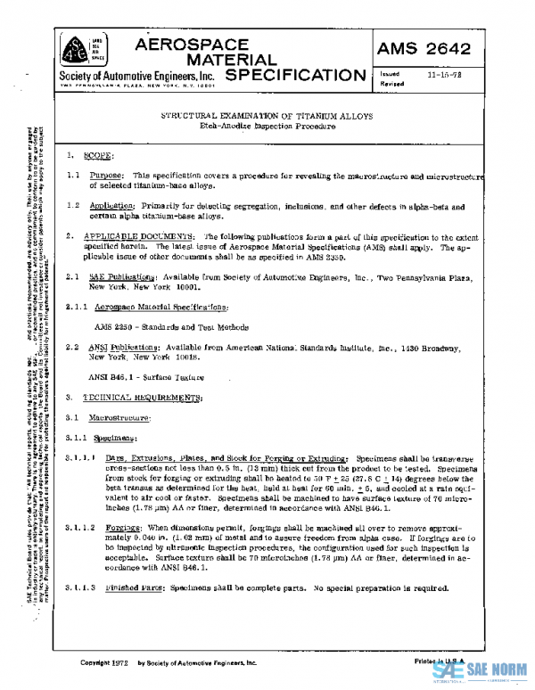 SAE AMS2642 PDF