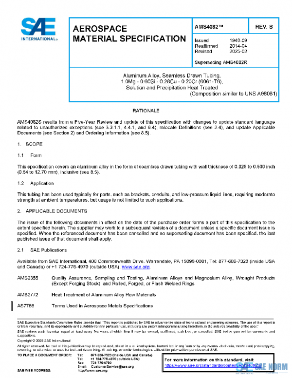 SAE AMS4082S PDF