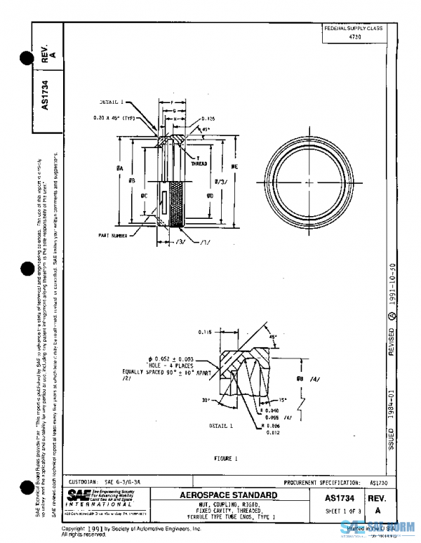 SAE AS1734A PDF SAE AS1734A PDF