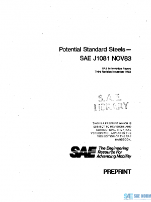 SAE J1081_198311 PDF