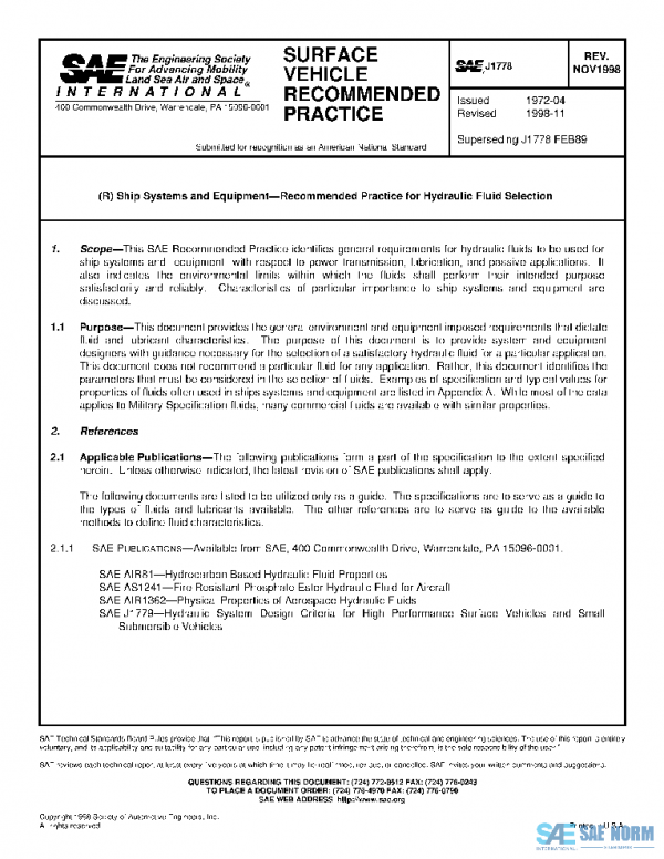 SAE J1778_199811 PDF SAE J1778_199811 PDF