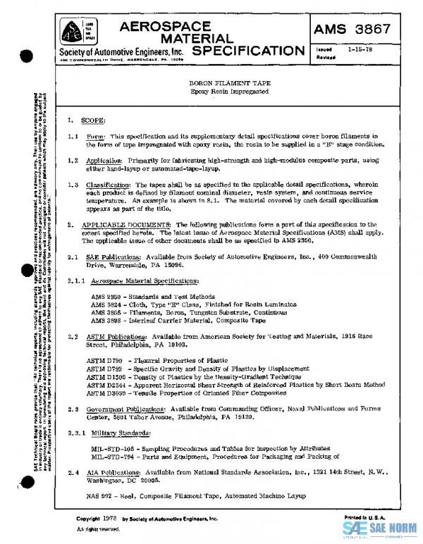 SAE AMS3867 PDF