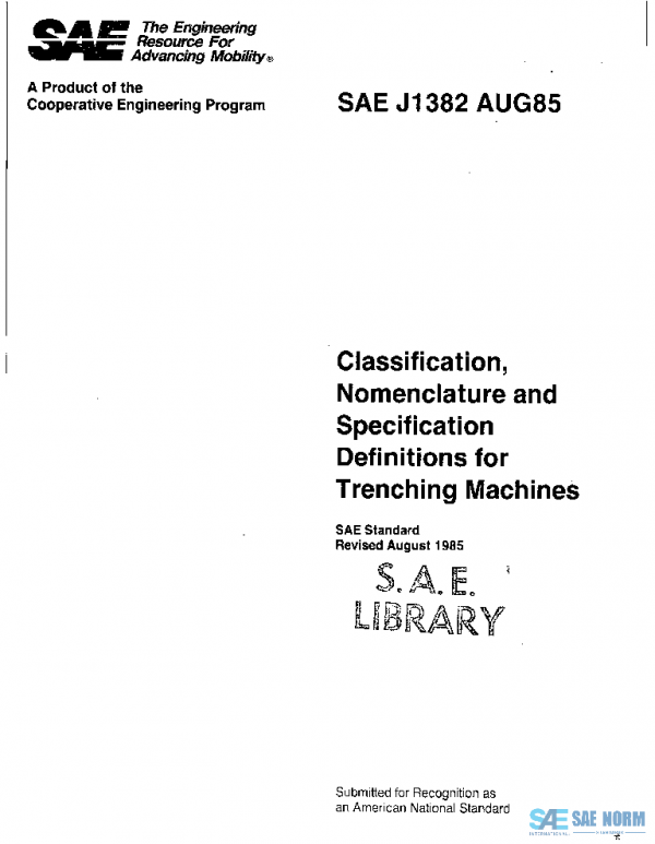 SAE J1382_198508 PDF