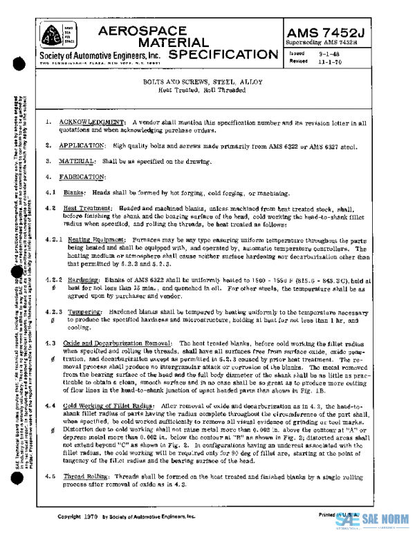 SAE AMS7452J PDF SAE AMS7452J PDF