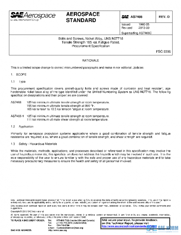 SAE AS7466D PDF