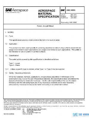 SAE AMS1650C PDF