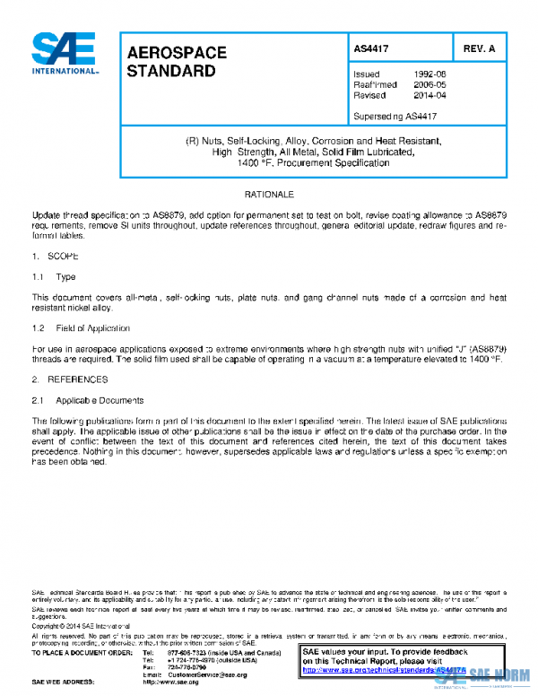 SAE AS4417A PDF