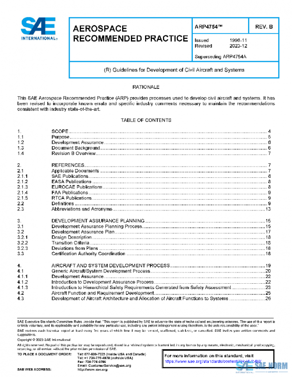 SAE ARP4754B PDF