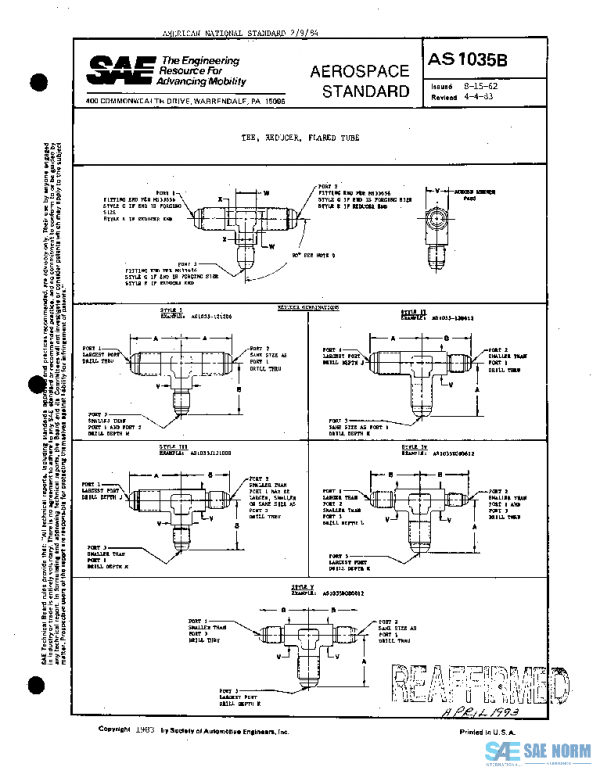 SAE AS1035B PDF
