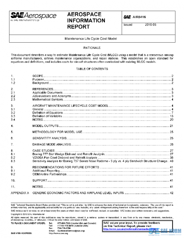 SAE AIR5416 PDF