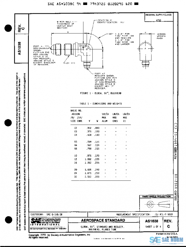 SAE AS1038C PDF