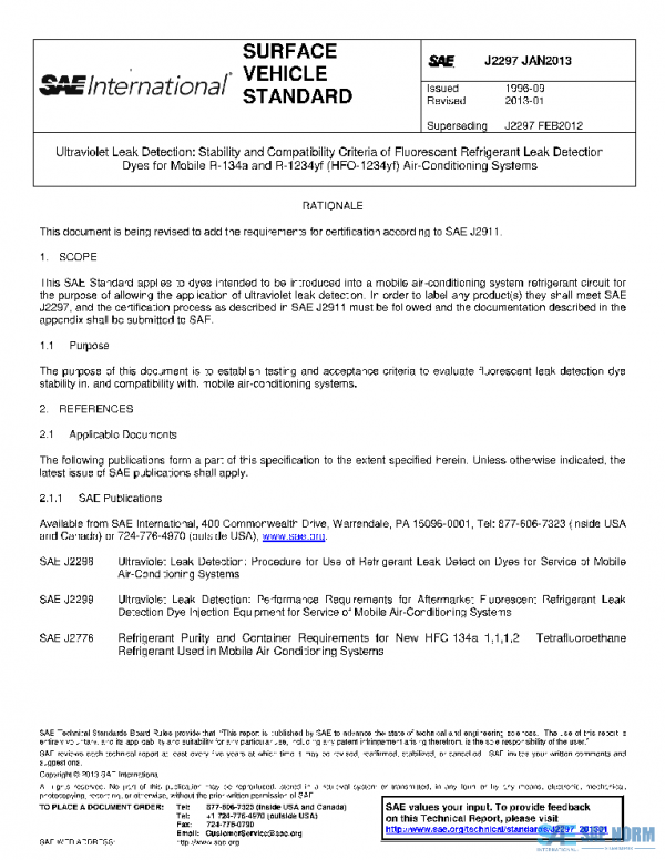 SAE J2297_201301 PDF