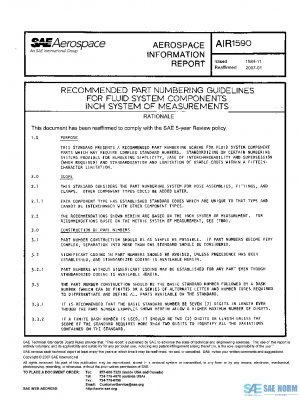 SAE AIR1590 PDF