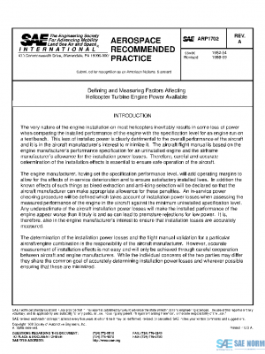 SAE ARP1702A PDF