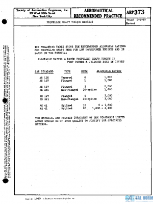 SAE ARP373 PDF SAE ARP373 PDF
