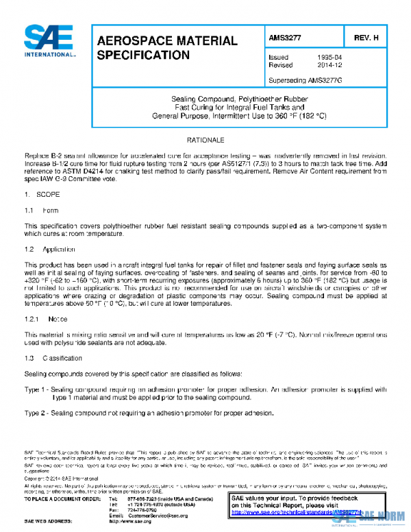 SAE AMS3277H PDF