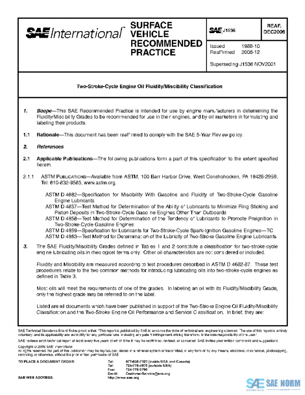 SAE J1536_200612 PDF