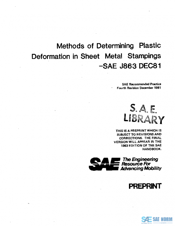 SAE J863_198112 PDF