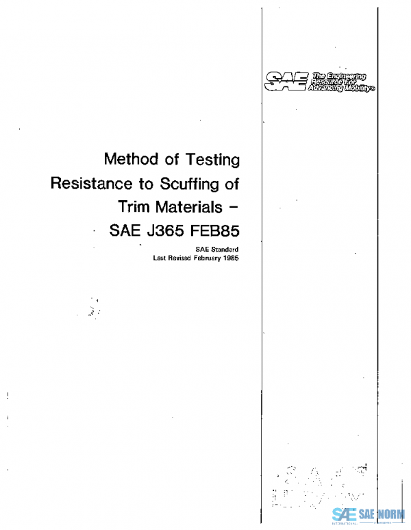 SAE J365_198502 PDF