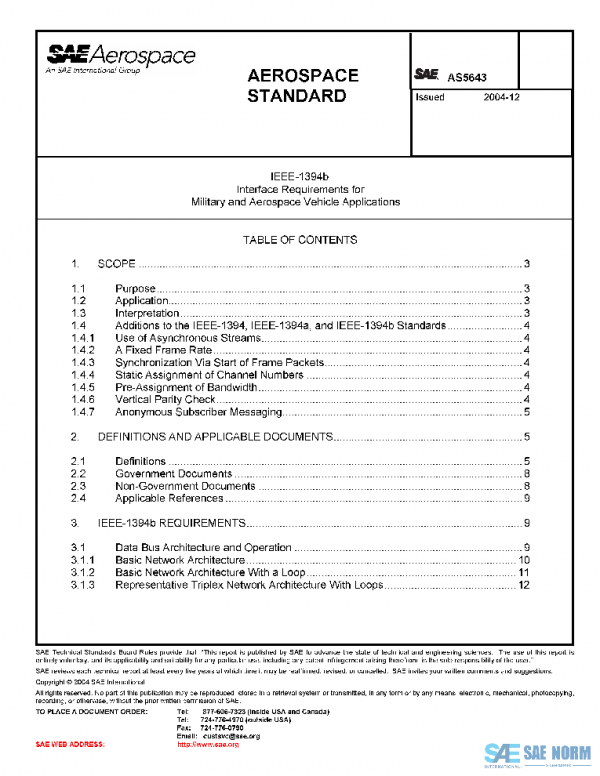 SAE AS5643 PDF