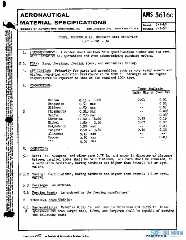SAE AMS5616C PDF