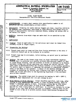 SAE AMS7493 PDF SAE AMS7493 PDF