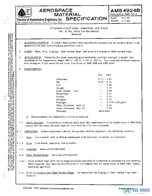SAE AMS4924B PDF