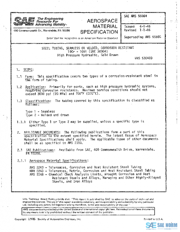 SAE AMS5566H PDF SAE AMS5566H PDF