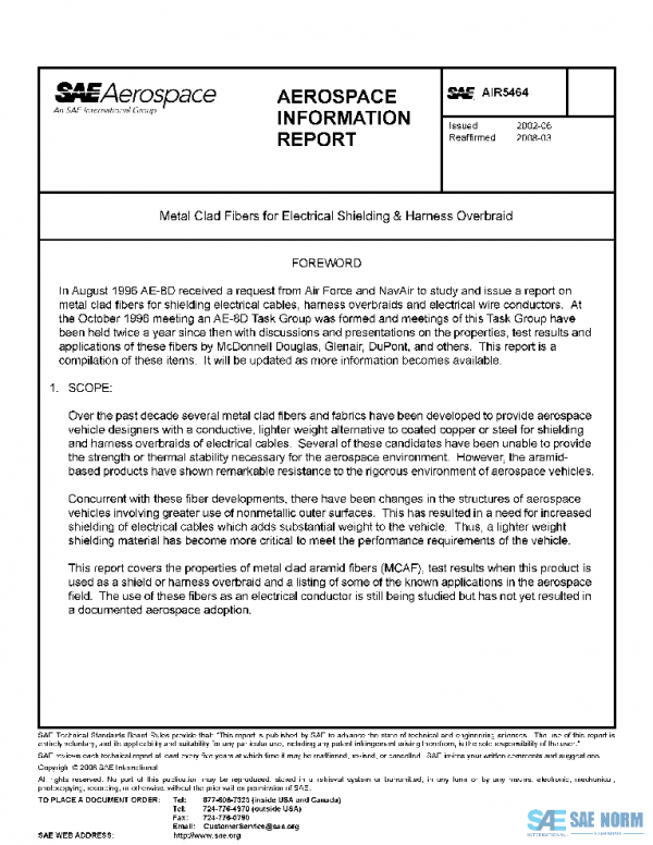 SAE AIR5464 PDF