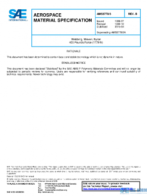 SAE AMS3778/3B PDF