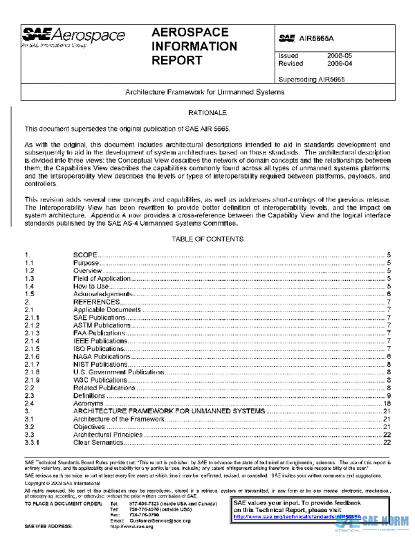 SAE AIR5665A PDF SAE AIR5665A PDF