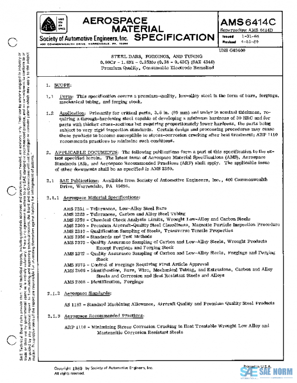SAE AMS6414C PDF