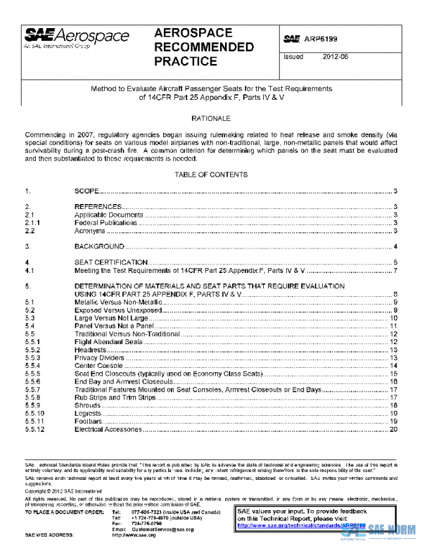 SAE ARP6199 PDF