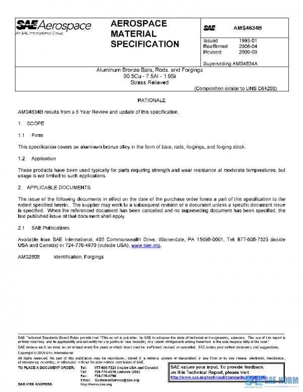 SAE AMS4634B PDF