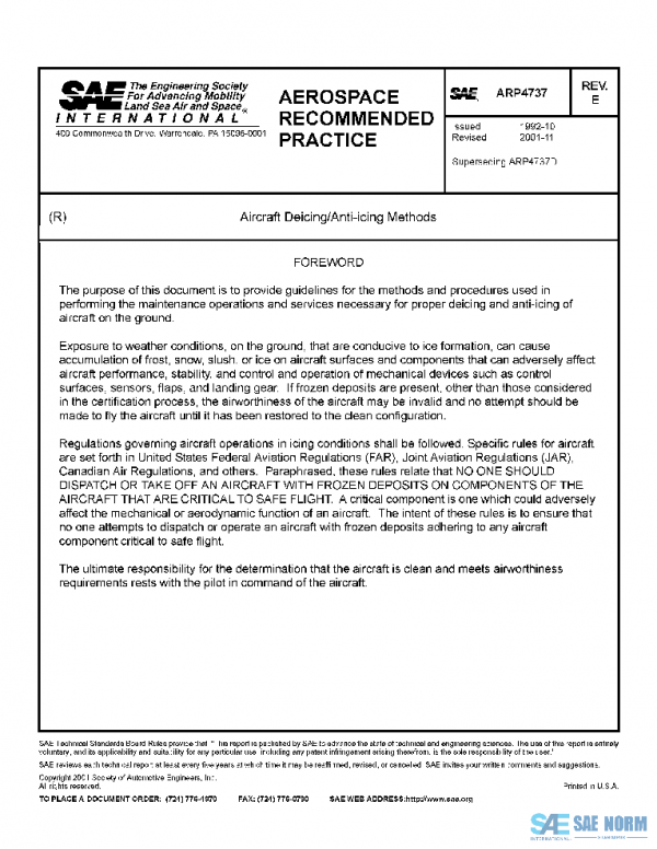 SAE ARP4737E PDF