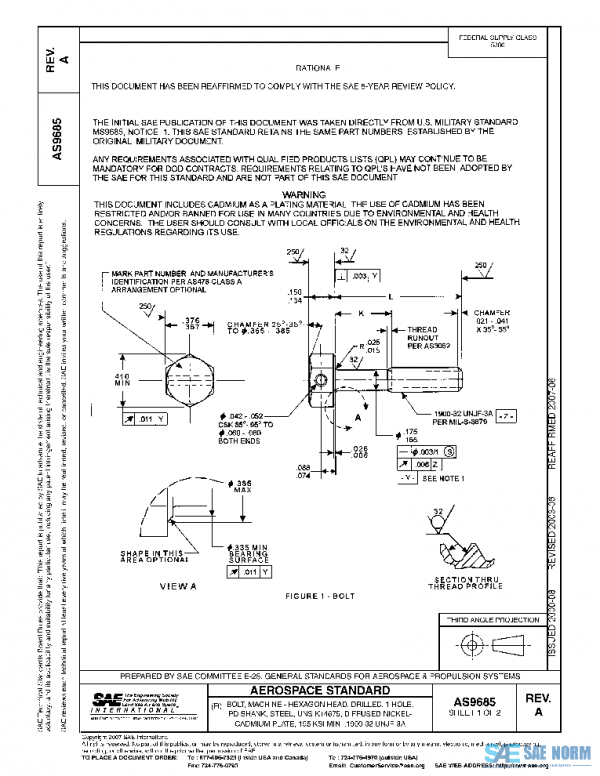 SAE AS9685A PDF