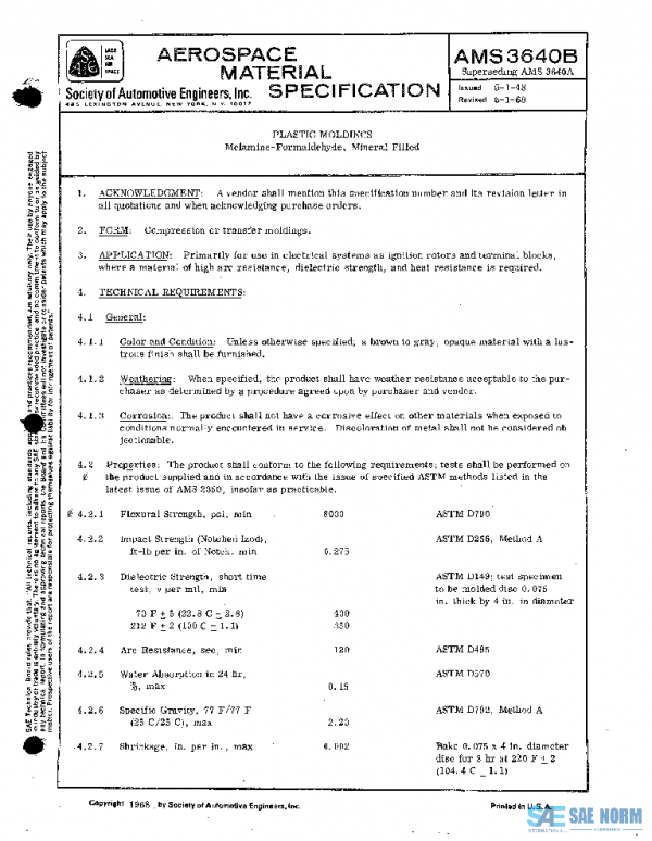 SAE AMS3640B PDF
