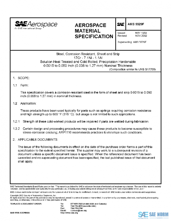 SAE AMS5529F PDF