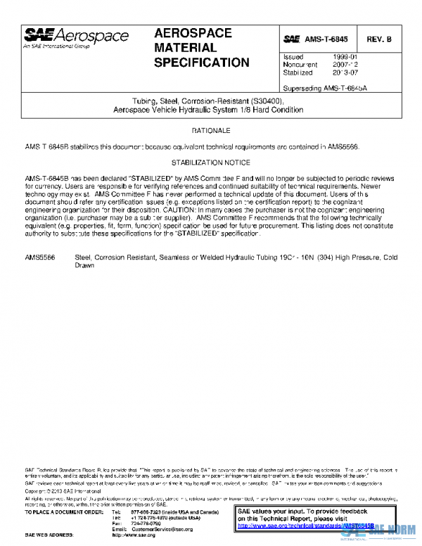 SAE AMST6845B PDF