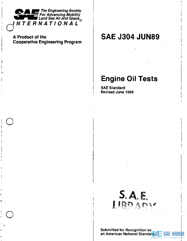 SAE J304_198906 PDF SAE J304_198906 PDF