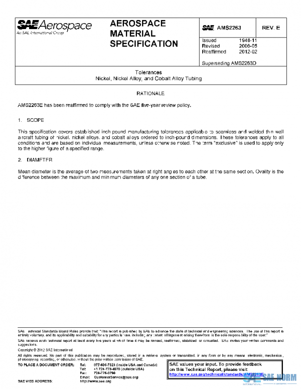 SAE AMS2263E PDF