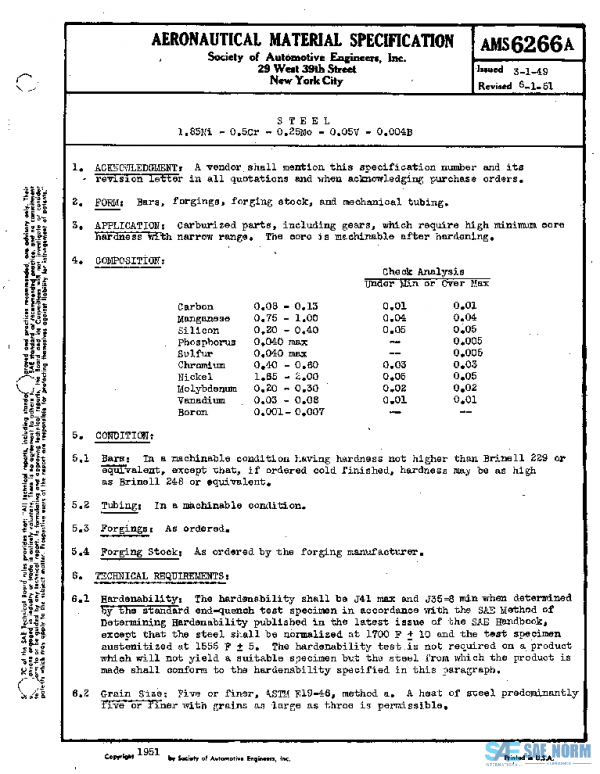 SAE AMS6266A PDF SAE AMS6266A PDF
