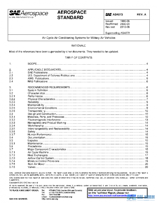 SAE AS4073A PDF
