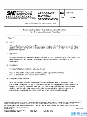 SAE AMS3116 PDF