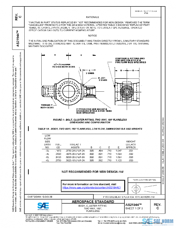 SAE AS21944C PDF SAE AS21944C PDF