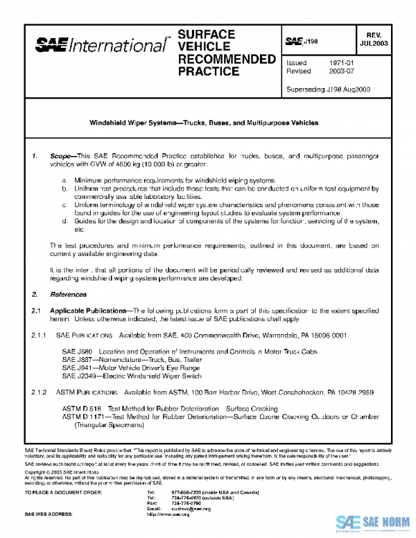 SAE J198_200307 PDF SAE J198_200307 PDF