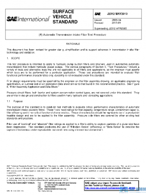 SAE J2312_201305 PDF